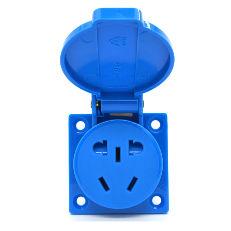 新国标五孔防水插座 工业防水插座户外检修