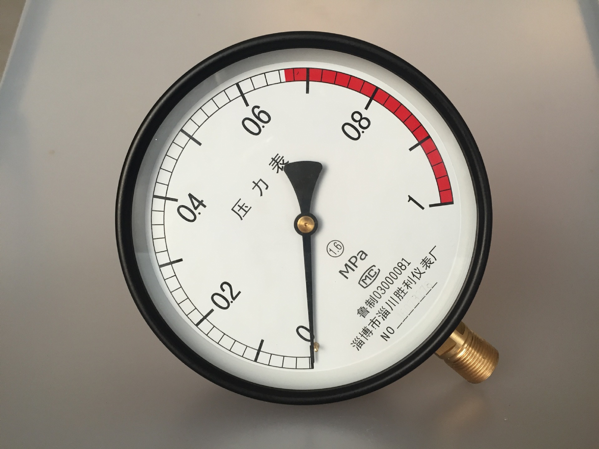 胜利精工 厂家直销y150普通压力表国准现货供应弹簧管压力表