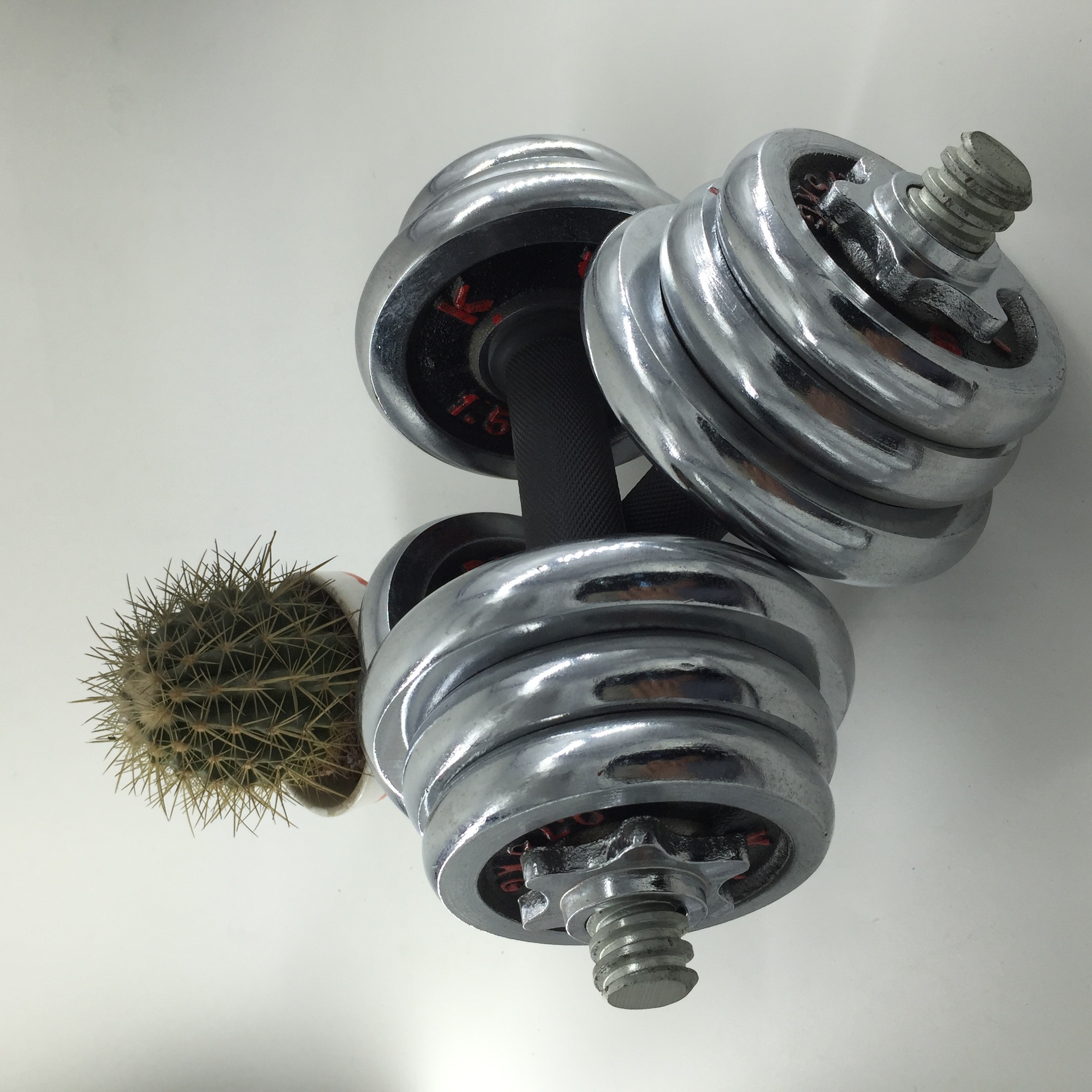 哑铃电镀 男士哑铃15 20 30kg可调节哑铃 健身器材批发一件代发 - 运