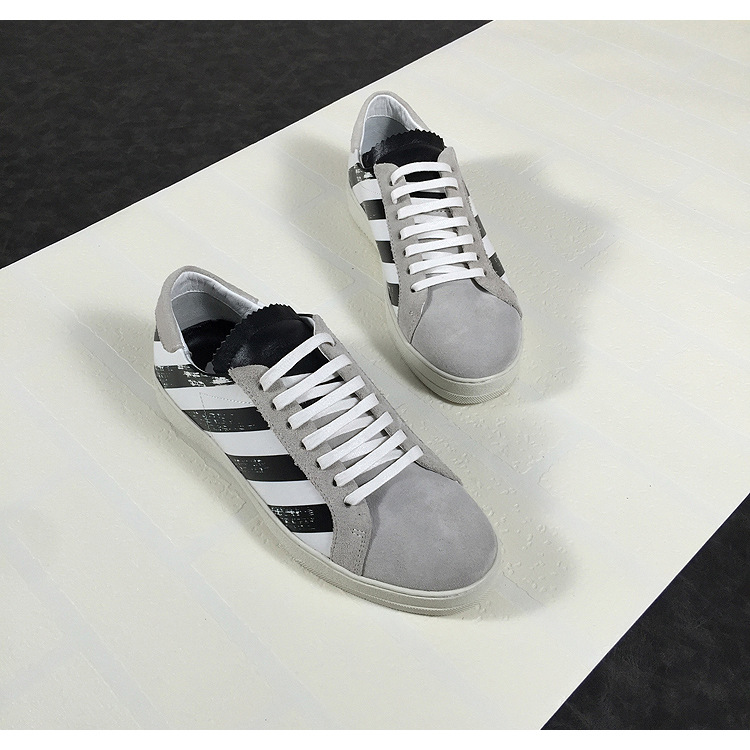 欧洲站offwhite明星同款小白鞋gd