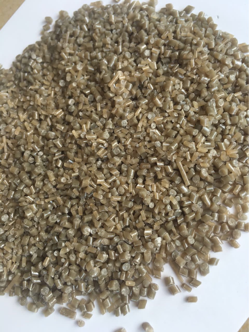 eps再生颗粒 茶色料 中白料 过80目 供相框边条挤塑板 品质保