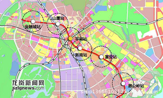 深圳华南城-平湖再迎地铁17号线 预计明年底开工建设