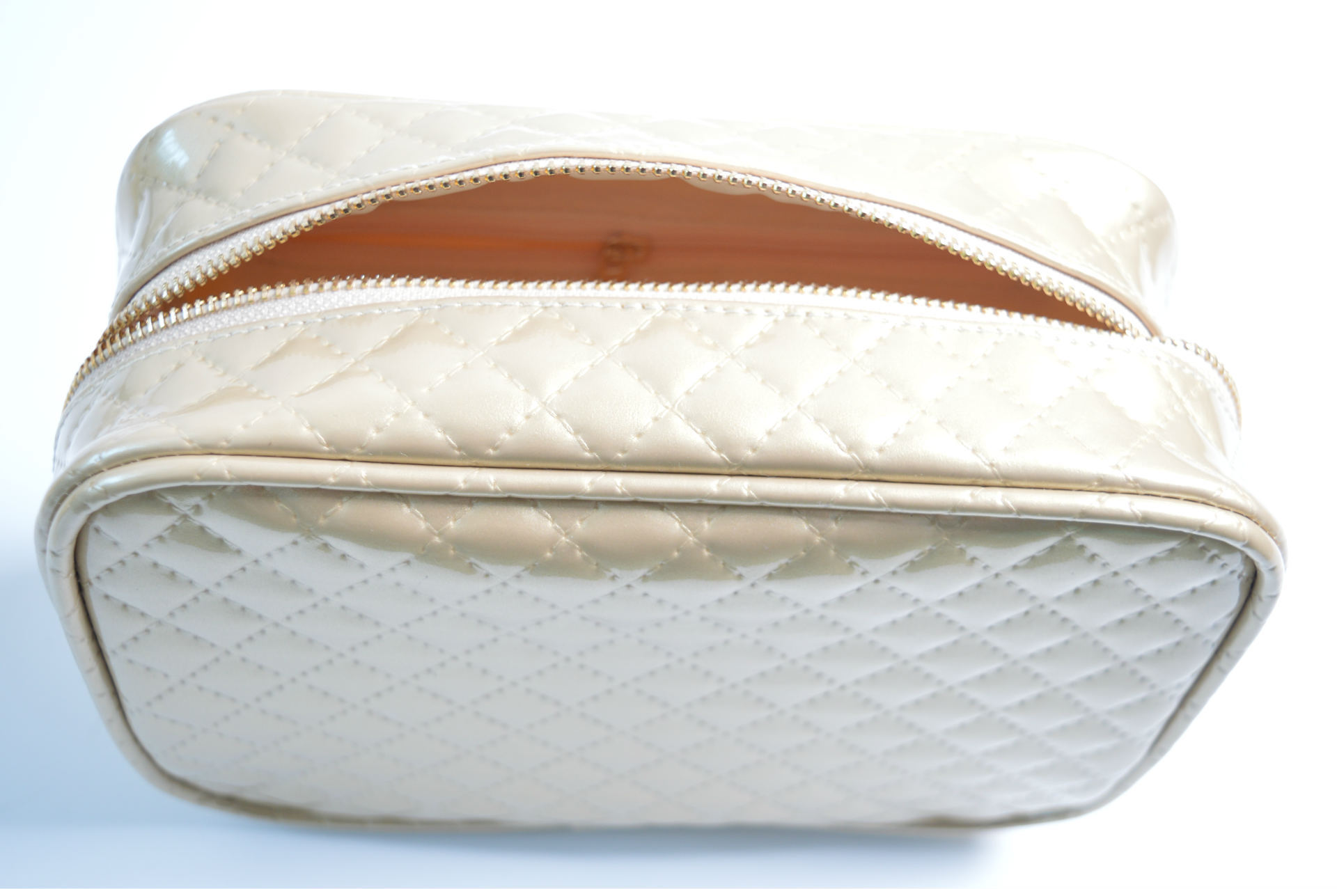 手拿包 中号化妆包 菱形格pu女包 化妆包 材质:菱形格pu 内里:涤纶布