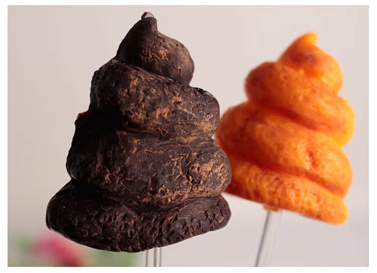 工厂**批发创意便便棒棒糖果硬糖休闲搞笑送礼糖果