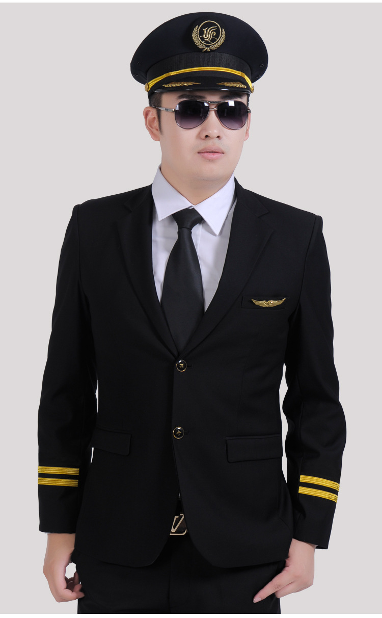 航空机长制服 机师机长制服 飞行员服装 空少制服 工作服厂家批发