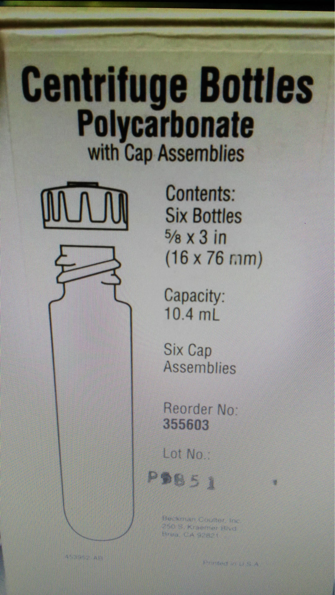 贝克曼库尔特beckmancoulter超速离心管货号355603