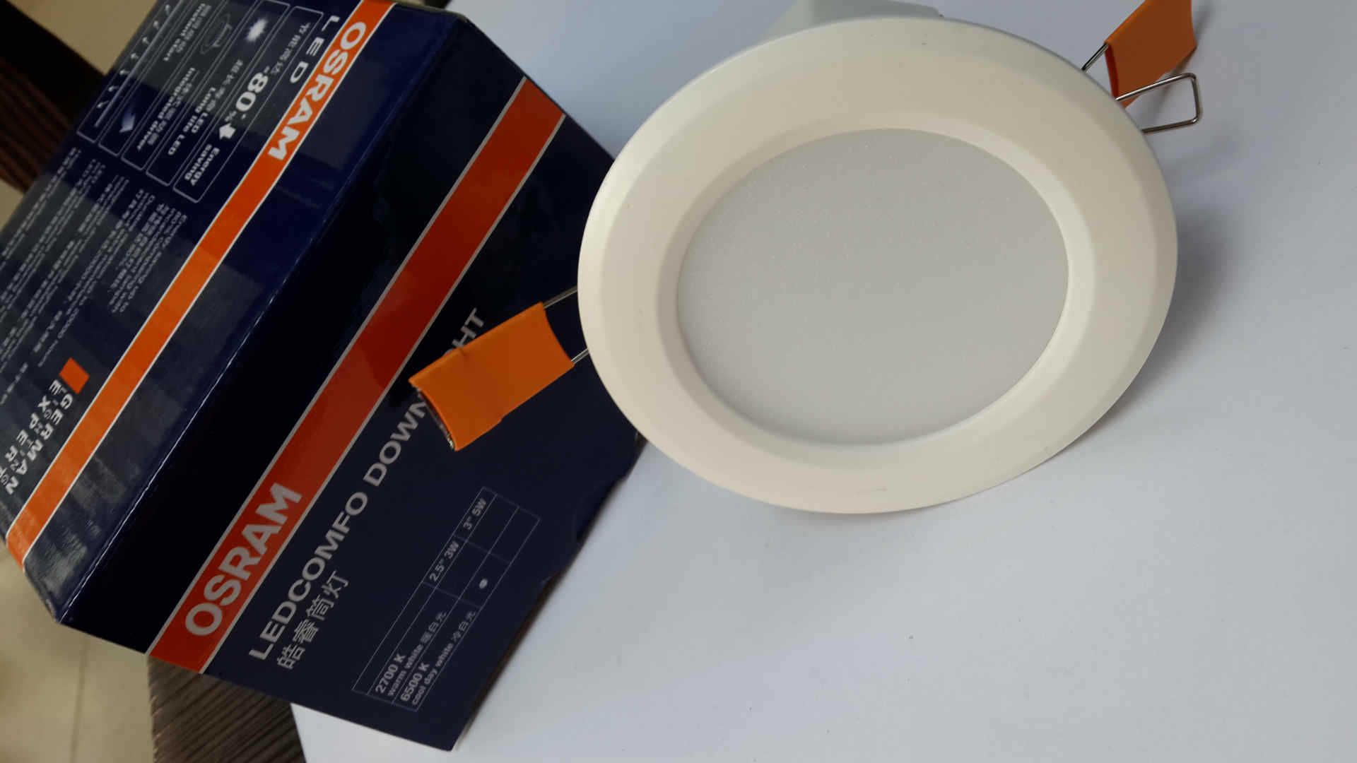 led筒灯 osram欧司朗 led筒灯3w 平面  欧司朗皓睿一体化射灯mini 2w