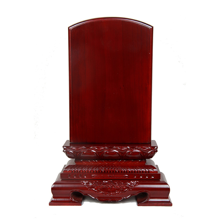 新款灵位神位祖宗莲位 佛龛 实木位牌祠堂祖先牌位 厂家特价包邮