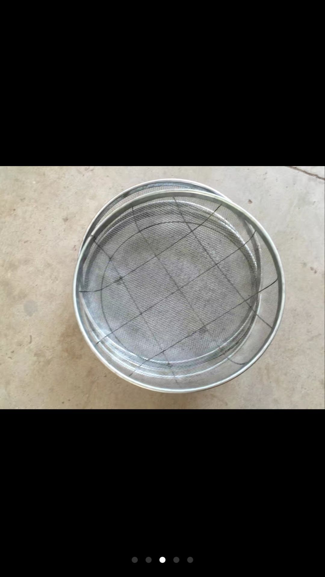 厂家大量生产批发圆型加厚铁筛子农用工业多用筛