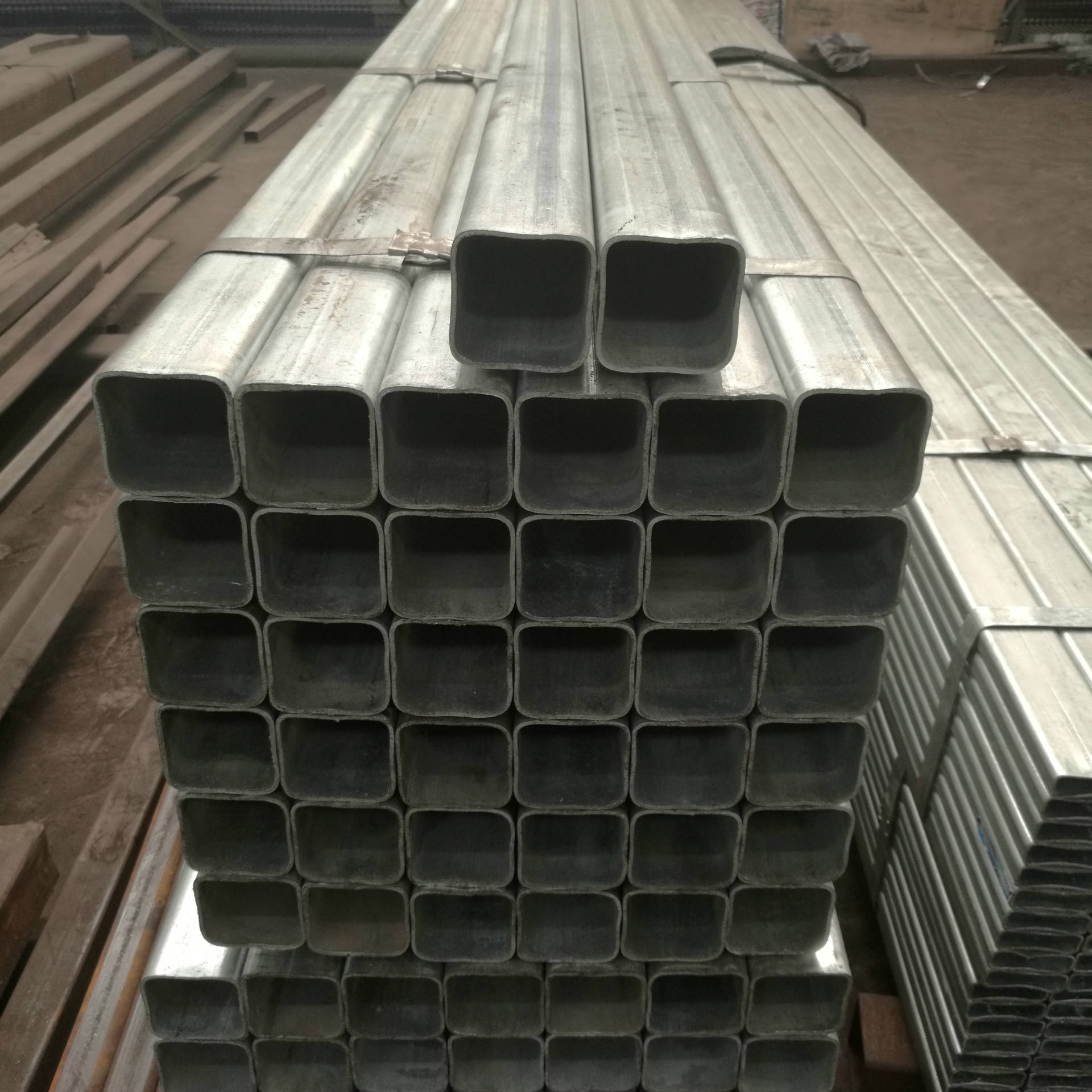 冷弯矩形空心型钢山东产正品保证方矩形管矩型管一支起订