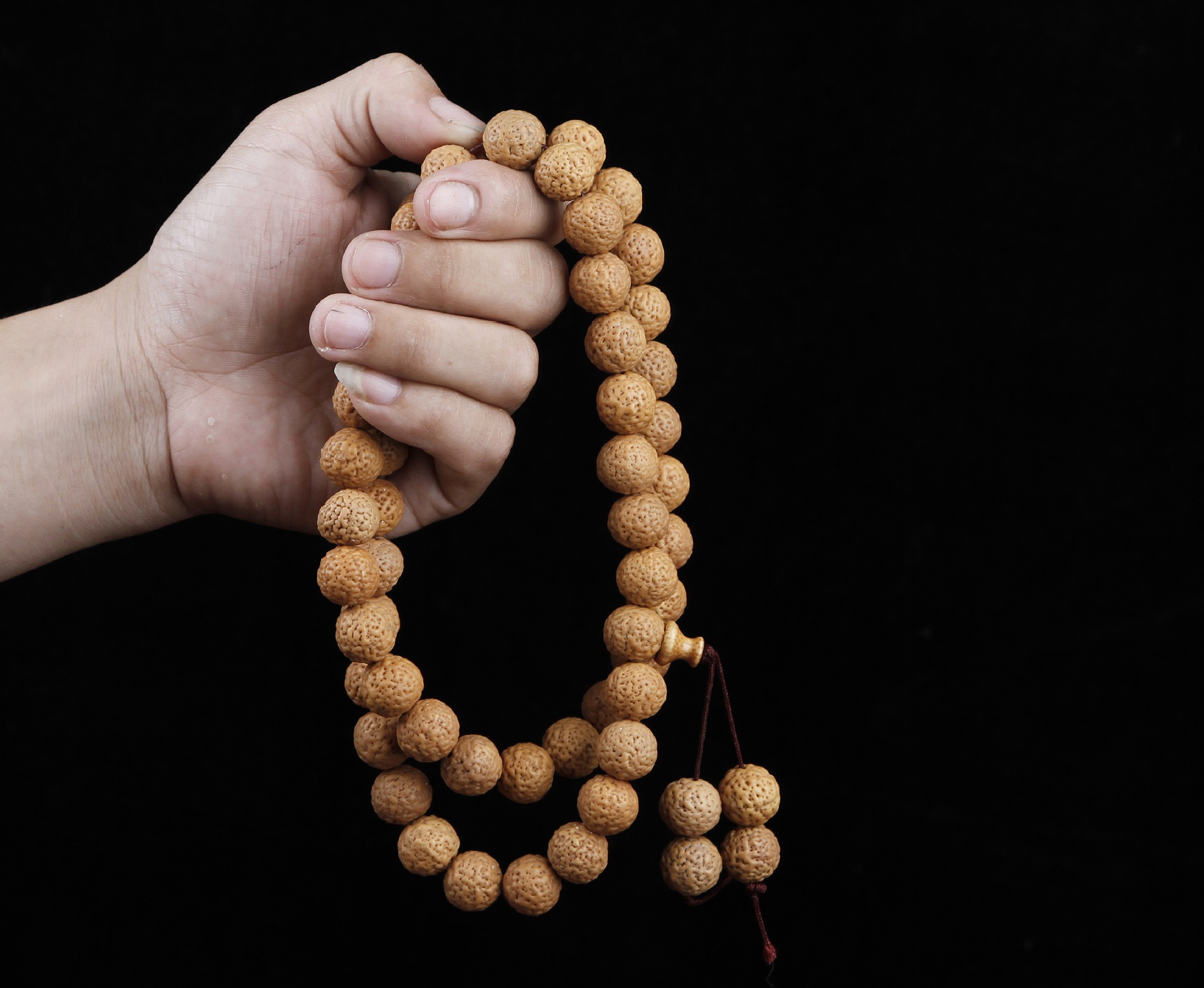 精选佛螺金刚菩提子手串大小金刚菩提子佛珠手持男女手串念珠佛螺