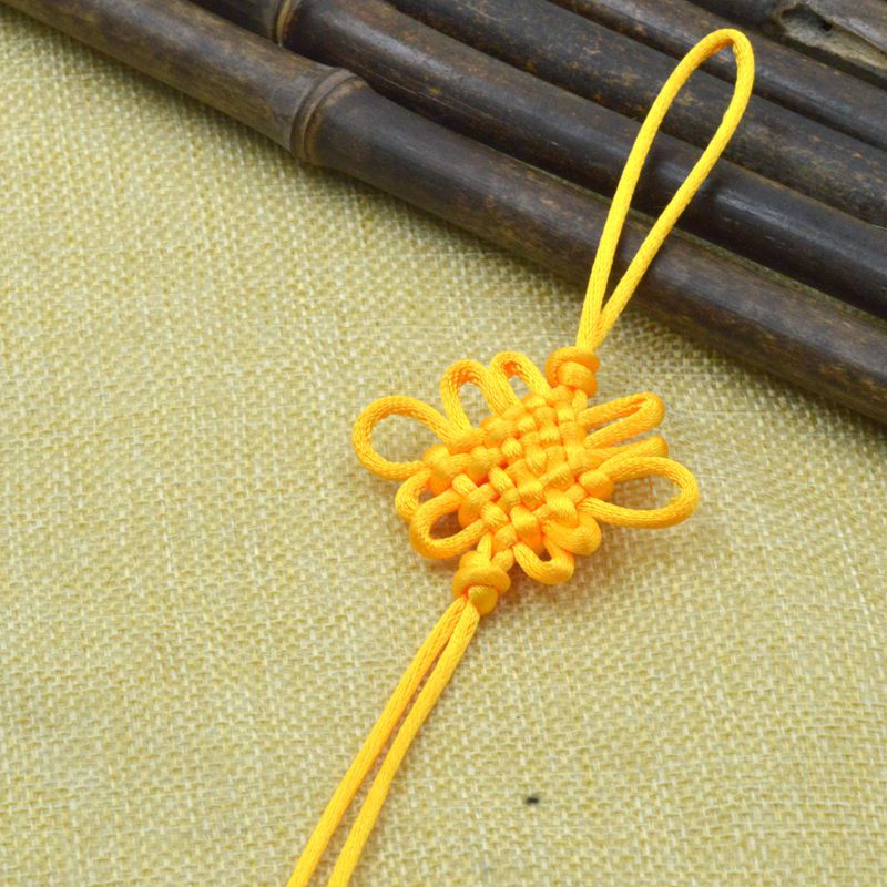 义乌 中国结厂家批发6盘方胜结 中国结 小 颜色现货供应