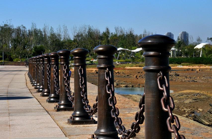 直销美观高强度护栏链条 加工定制园林景观护栏链条 高性价比