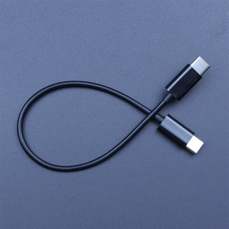 新款手机数据线 type c 对 type c 移动电源 手机充电线 - 数码批发交