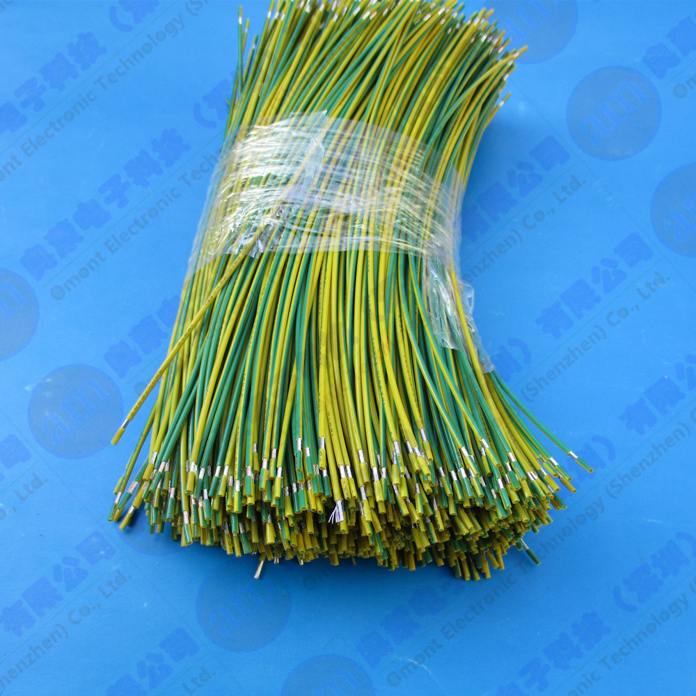 供应美规1007单支电子导线 多芯焊接线 移动电源线材 长度可定做