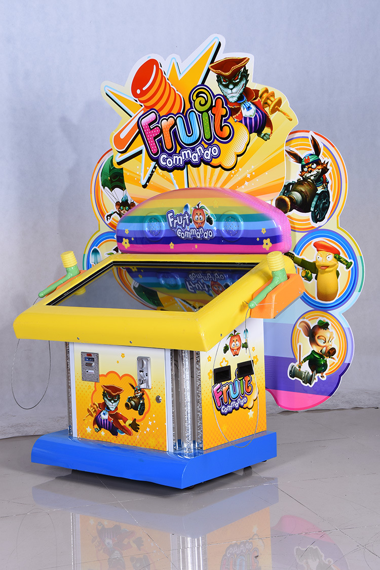 广州布努托新款电玩城设施儿童水果特攻队游戏机大型游乐设备