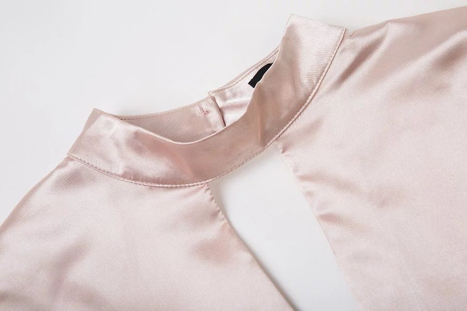 欧美女装批发16秋季新款一件代发 立领胸