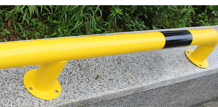 u型挡车器 固定钢管挡车杆挡车器 2米车库定位器 倒车栏阻车器