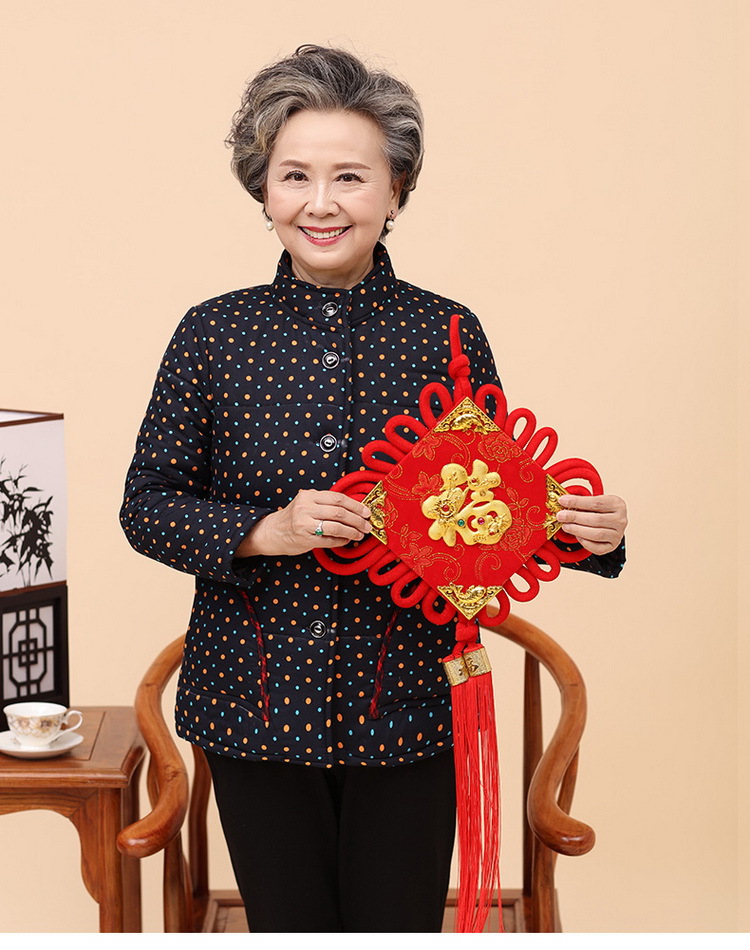 70岁60奶奶老年人加厚棉袄外套女装冬装80老太太加厚保暖冬衣棉衣