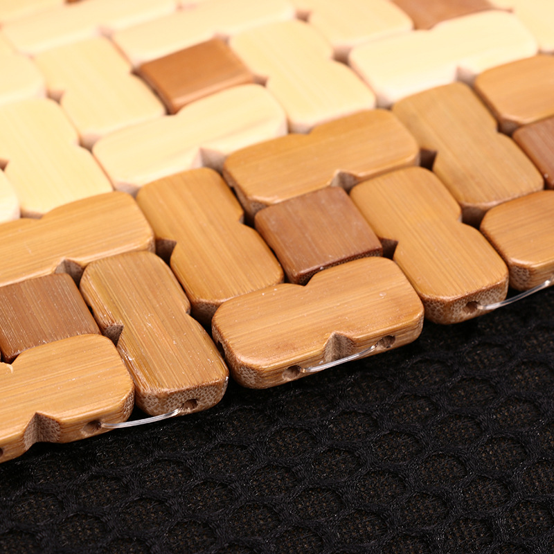 夏季垫麻将块8字形坐垫 凉席竹垫 厂家批发竹制家居座垫