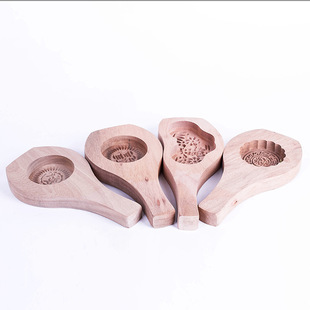 木质 馒头模具 月饼模具 面食食品模具 花样模具 手工雕刻果印2