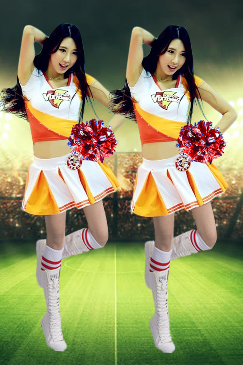 2016秋冬啦啦操服装足球宝贝啦啦队服装运动会拉拉队演出表演新款