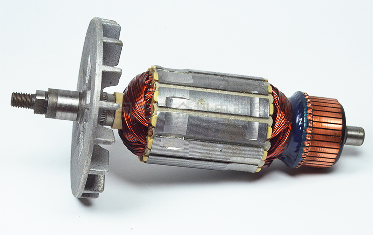 大艺电链锯电机转子8012 5012 6012 大电磨直磨机装机电链锯转子