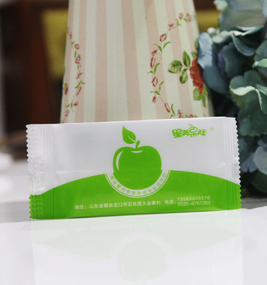 一片装湿纸巾 卫生湿巾厂消毒湿巾,女士湿巾加工宣传促销logo