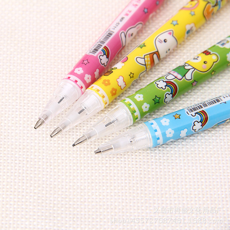 热销卡通活动铅笔 创意自动铅笔学生文具儿童学习用品批发