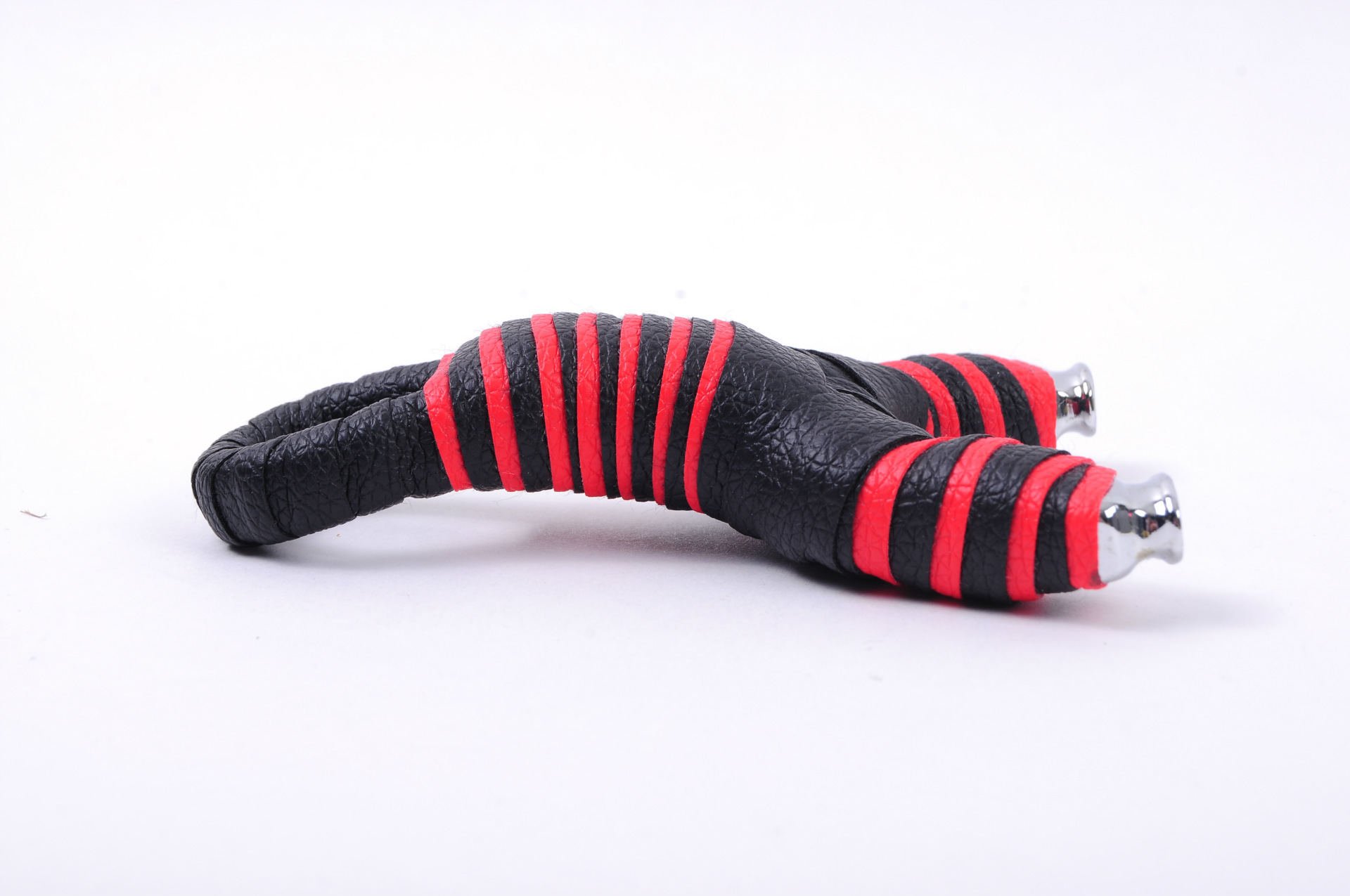 富沥舒短拉弓 龅牙合金亮面扁皮筋弹弓 弓身手工缠吸汗带现货