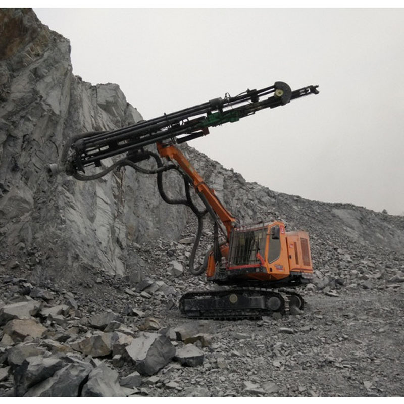 工程凿岩机械 开山牌kl511型全液压露天钻车 全液压单臂钻车