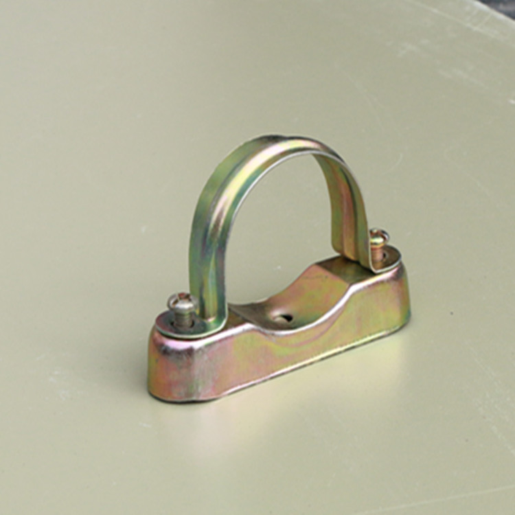 供应线管管夹镀锌离墙码20-50彩锌离墙码管卡骑马卡现货批发