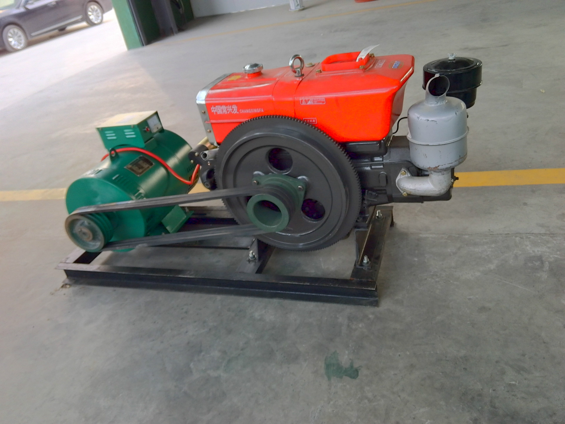 常柴单杠柴油发电机组 三相10kw小型发电机组家庭备用全国联保