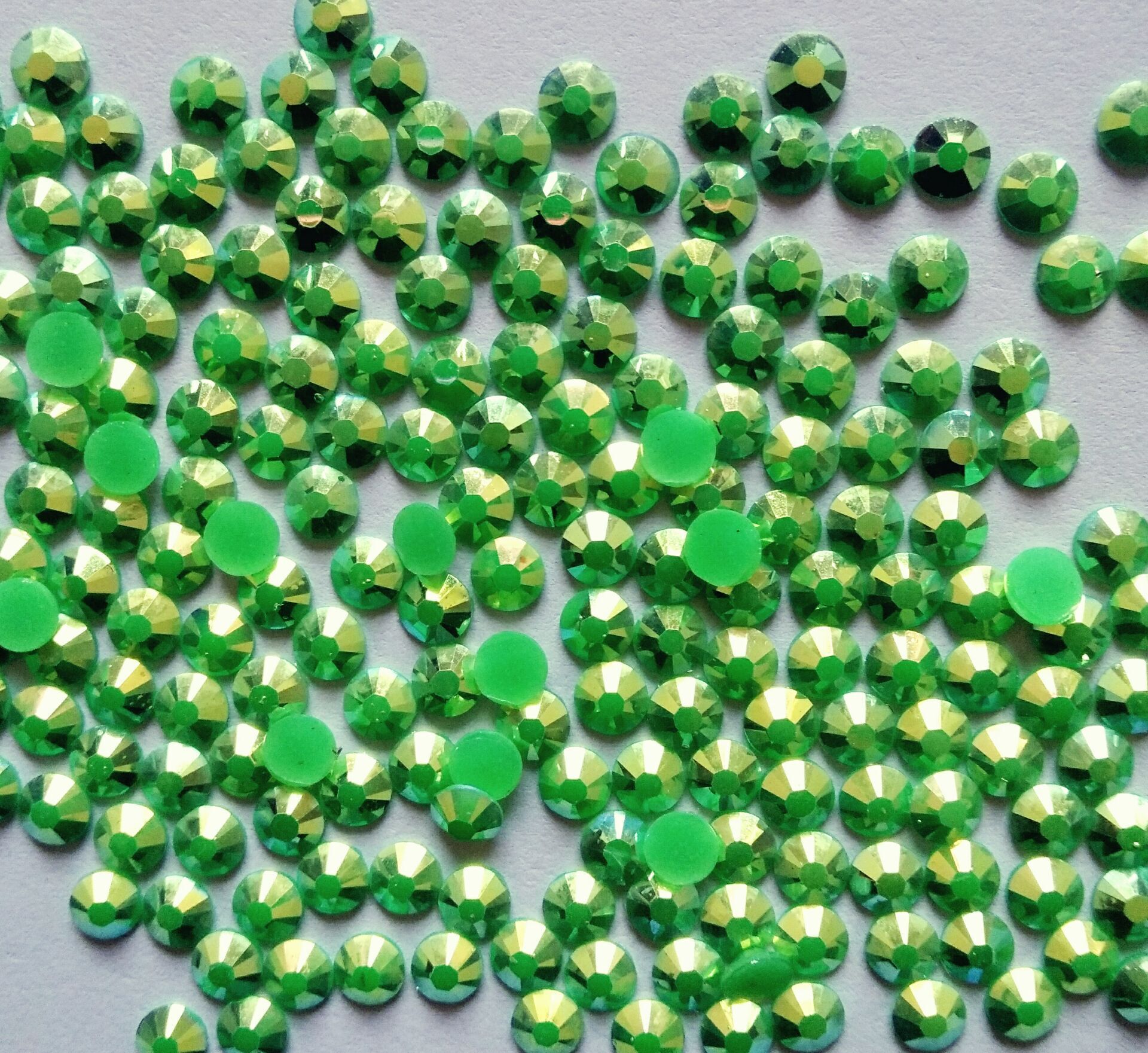 树脂ab彩烫钻 果冻ab烫钻 厂家直销 大量现货供应