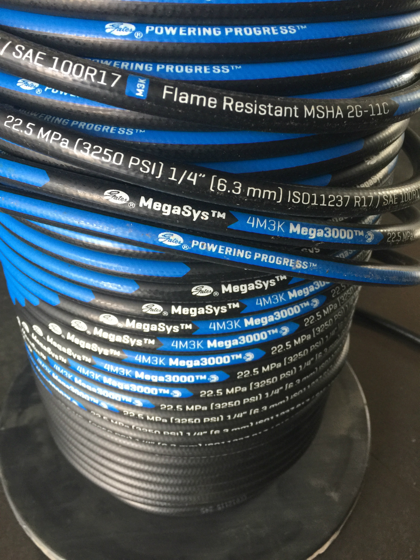 美国盖茨胶管 编制钢丝   4m3k 6g2  中压胶管