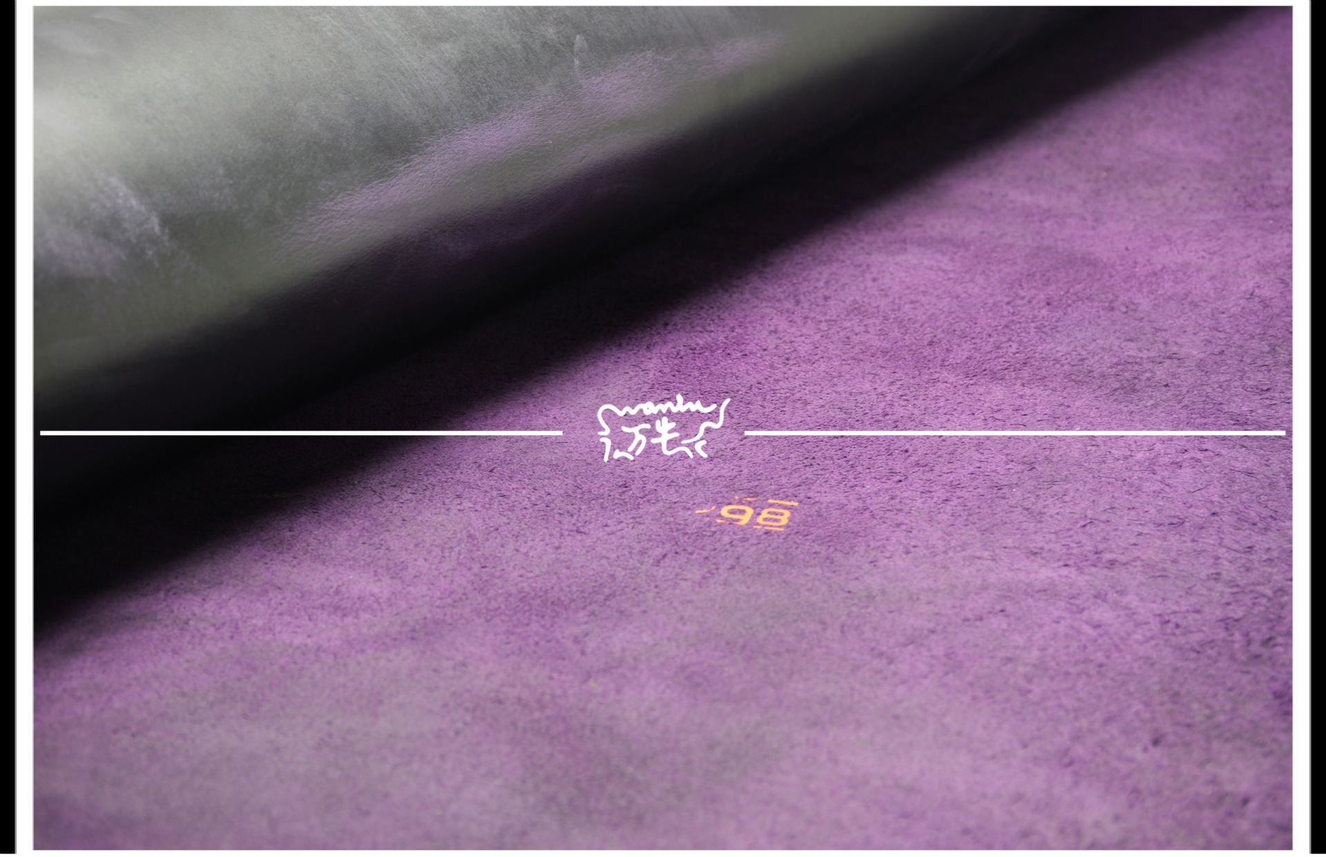 紫色疯马皮 头层牛皮怀旧风真皮变色疯马皮料复古手工皮蜡w611