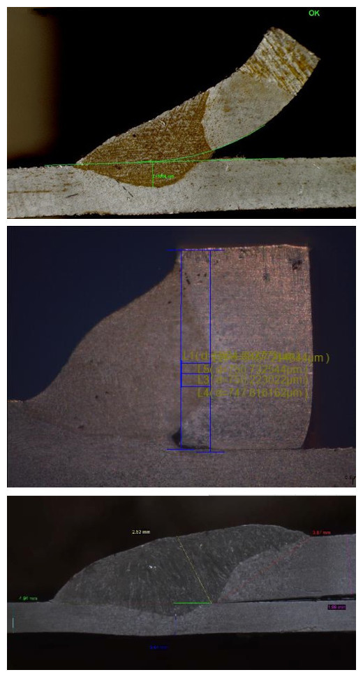 熔深显微镜 熔深测量仪 显微镜 熔深分析系统 焊缝溶深测量显微镜