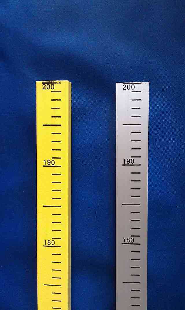 专业跳高,跳远2m木尺丈量尺 田径器材体育用品 铝合金丈量池