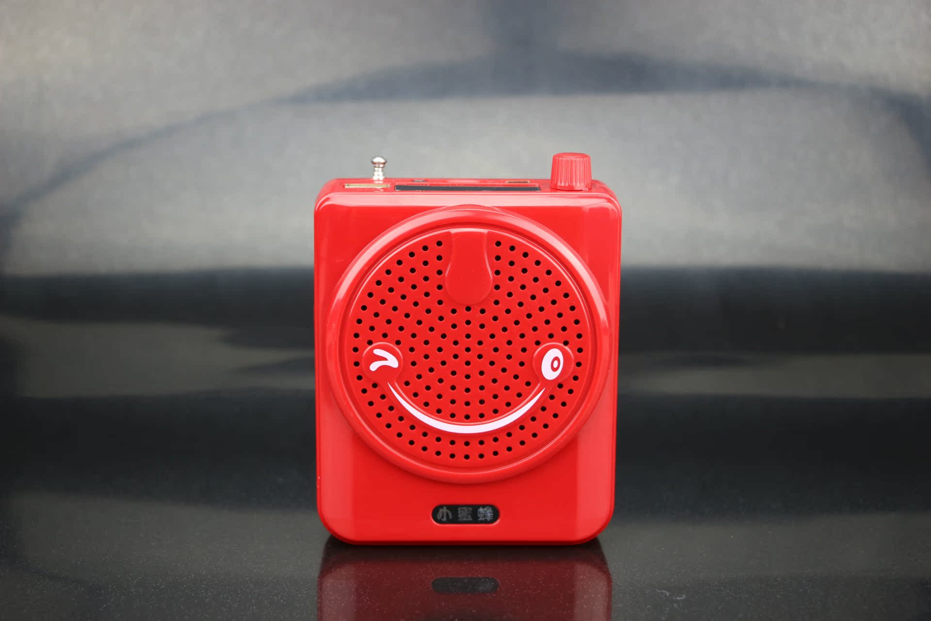 小蜜蜂n30笑脸无线扩音器教师导游喊话器扩音机地摊叫卖工厂直销