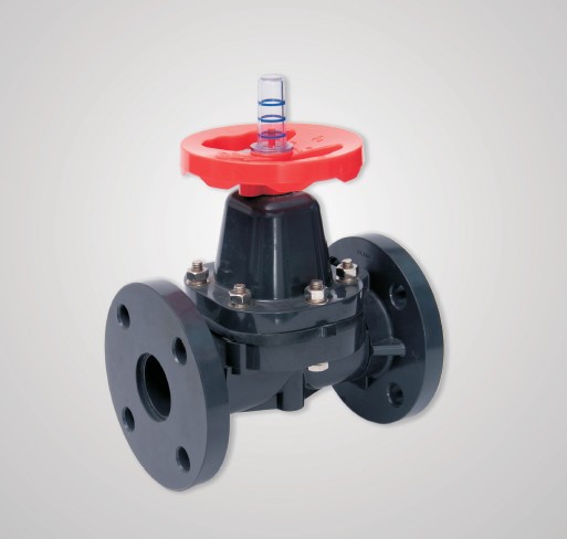 三厘sanking upvc法兰式隔膜阀国标upvc塑料隔膜阀化工管道隔膜阀