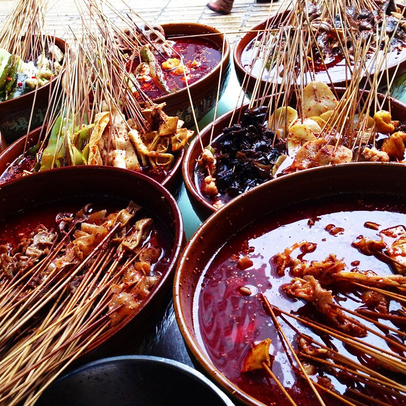 开火迎正宗重庆麻辣烫冒菜串串香关东煮麻辣串火锅底料250克批发