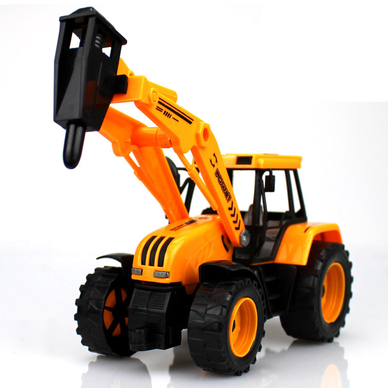仿真工程车_xiongyuan雄源玩具车中号仿真工程车钻地男孩最爱968钻地 