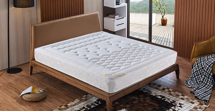 天然环保乳胶出口真空压缩卷包床垫独立弹簧双人床席梦思