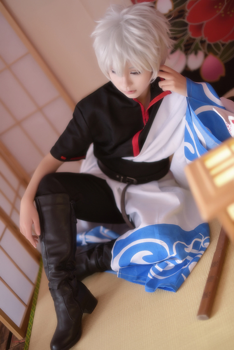 银魂 坂田银时 银桑 cos服装 cosplay动漫服装 动漫衣服