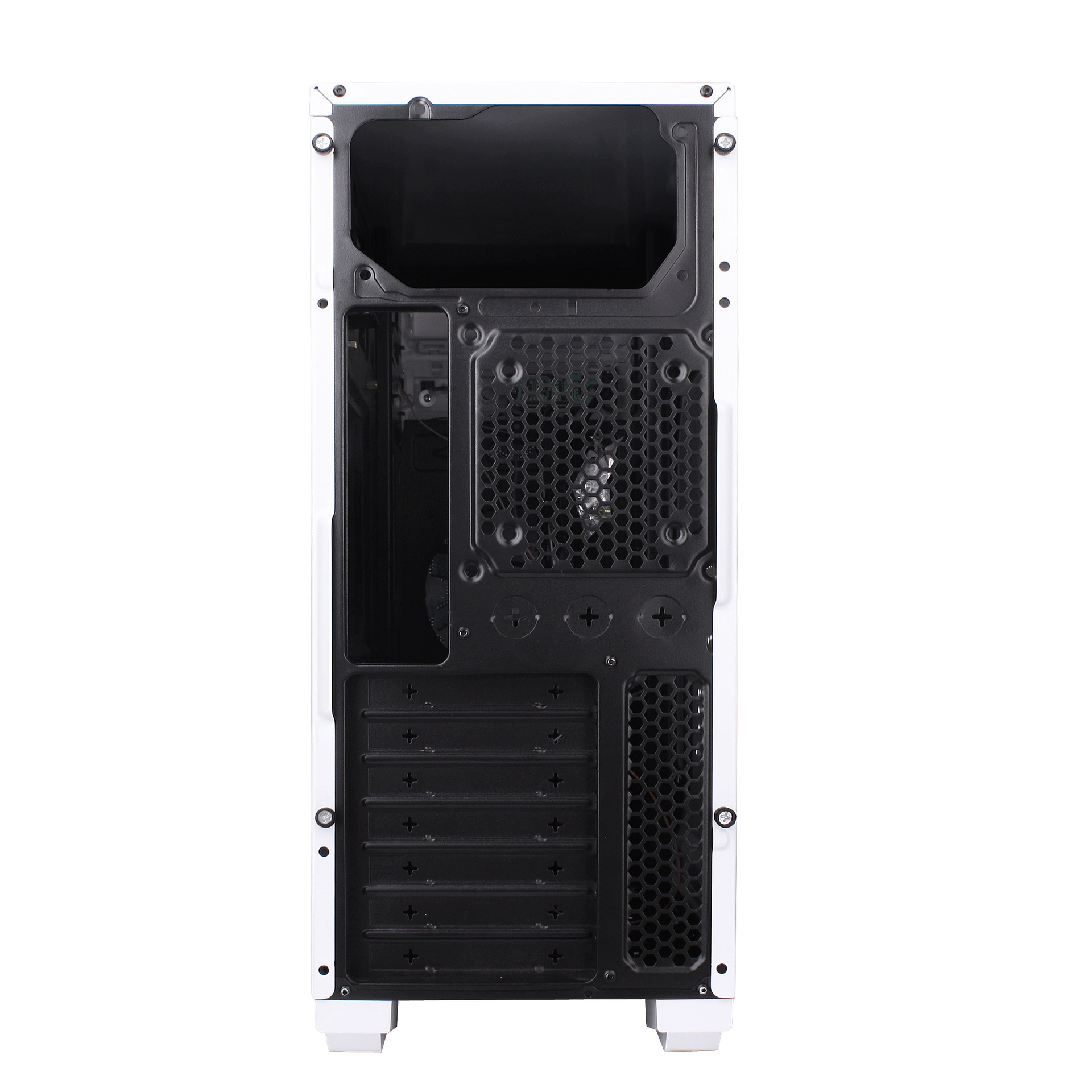 atx机箱 台式电脑机箱 台式游戏主机机箱 家用办公电脑大机箱