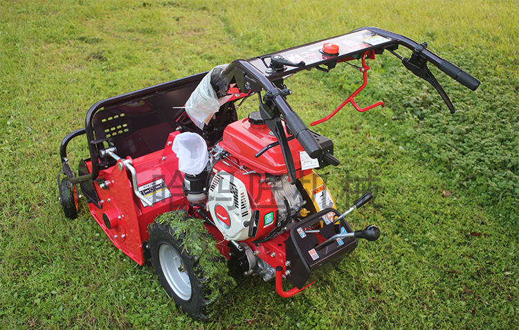 日本zs60 草坪果园专用碎草机 山地开荒割草机 粉碎草坪机