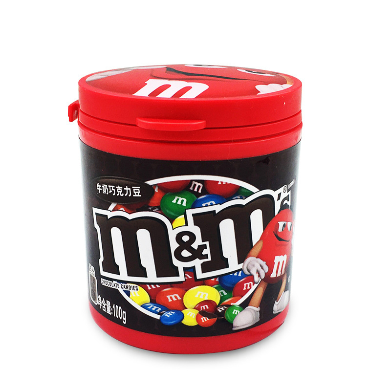 mms牛奶巧克力豆100g*8瓶
