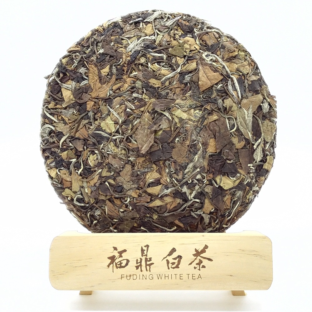 福建福鼎白茶2013年高山特级陈香贡眉茶饼350g原产地茶叶批发