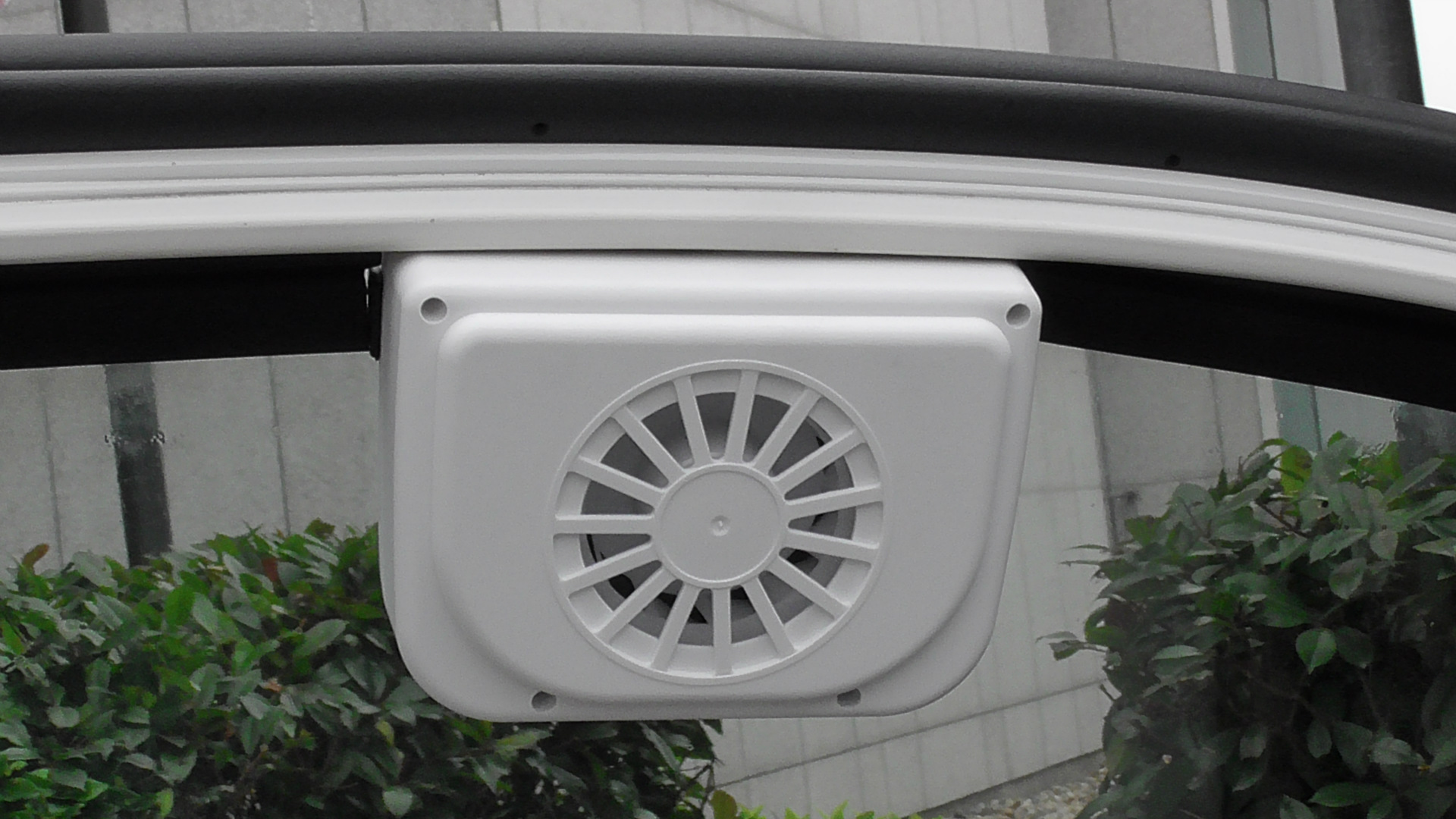 1w太阳能汽车排风扇换气扇太阳挡散热风扇排气扇