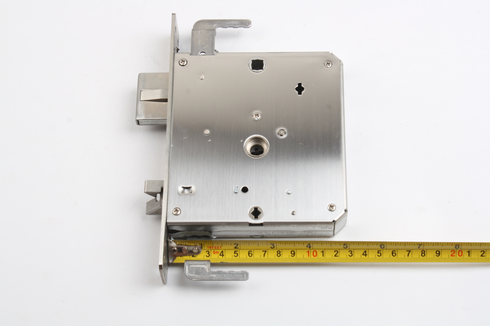 王力双快双活全不锈钢指纹密码锁锁体